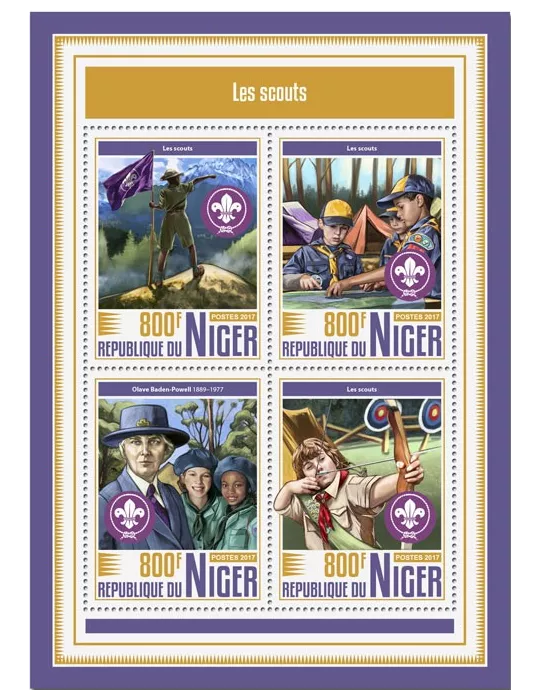 n° 4335/4338 - Timbre NIGER Poste