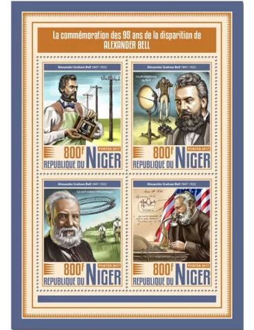 n° 4339/4342 - Timbre NIGER Poste