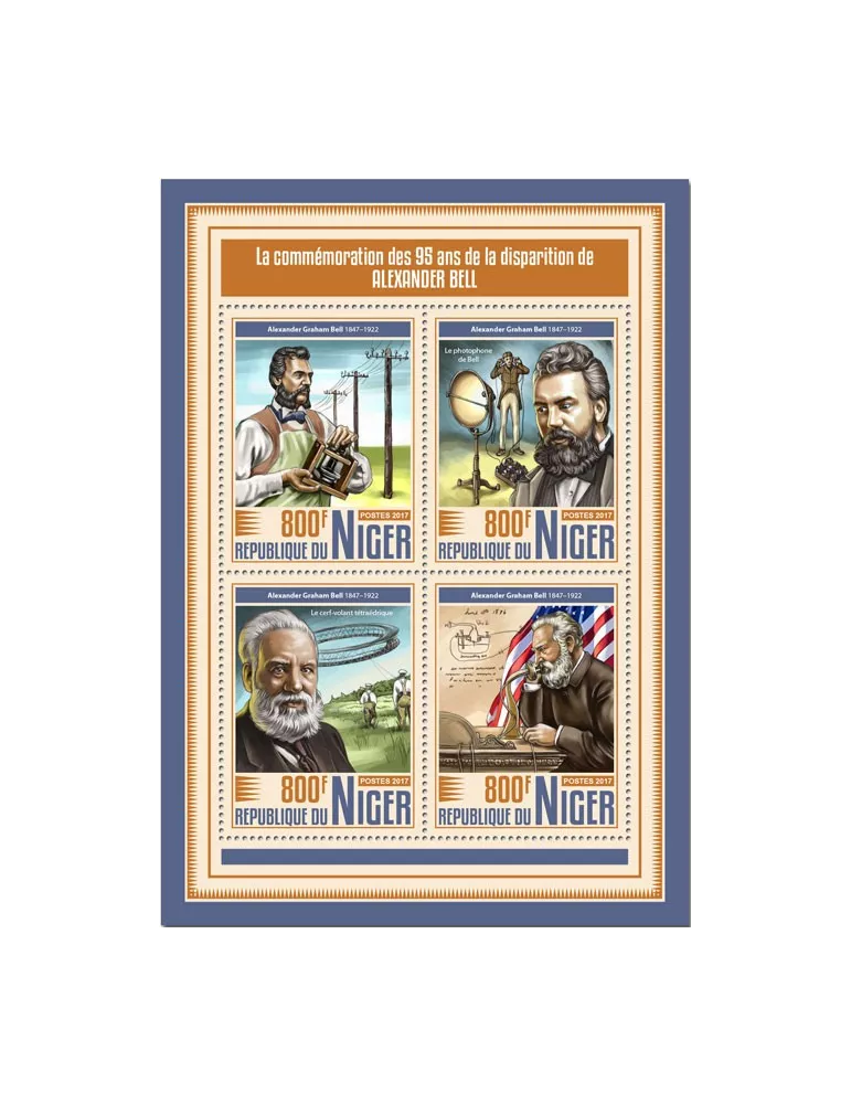 n° 4339/4342 - Timbre NIGER Poste