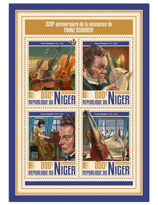 n° 4347/4350 - Timbre NIGER Poste