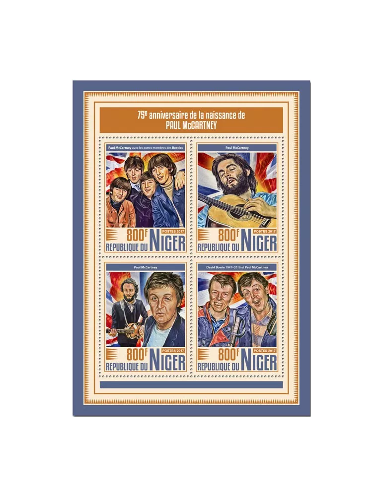 n° 4351/4354 - Timbre NIGER Poste