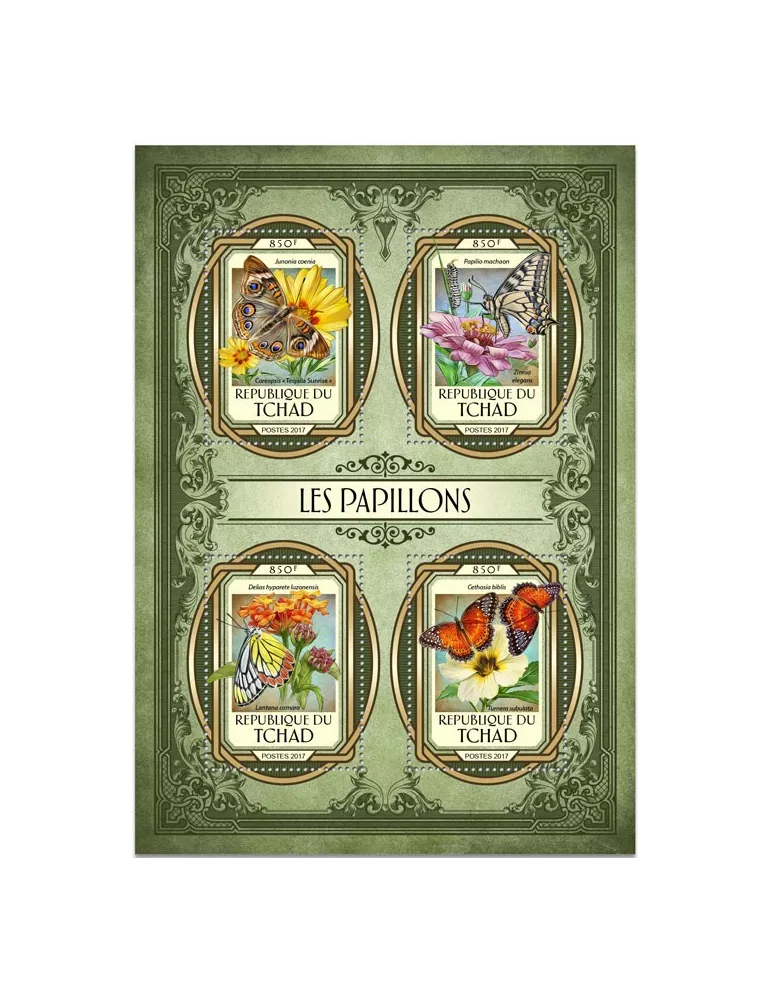 n° 1803/1806 - Timbre TCHAD Poste