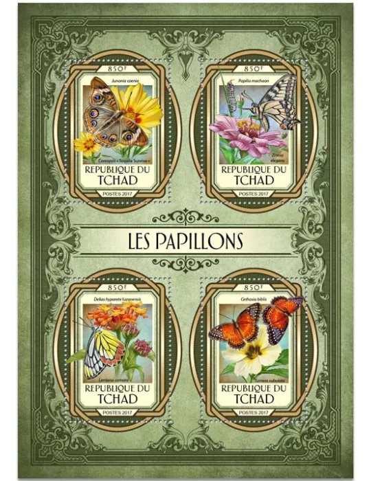 n° 1803/1806 - Timbre TCHAD Poste