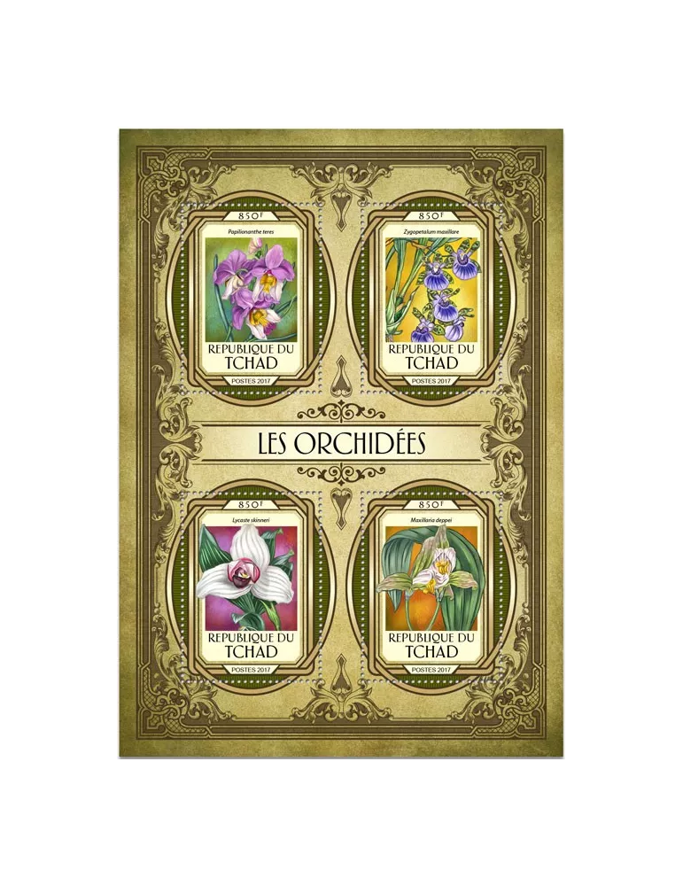 n° 1807/1810 - Timbre TCHAD Poste