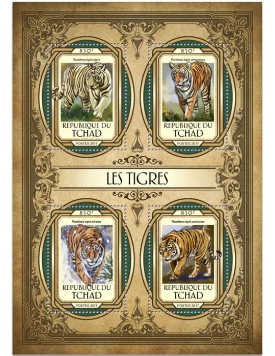 n° 1847/1850 - Timbre TCHAD Poste