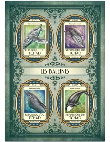 n° 1855/1858 - Timbre TCHAD Poste