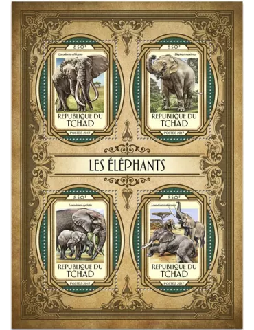 n° 1867/1870 - Timbre TCHAD Poste