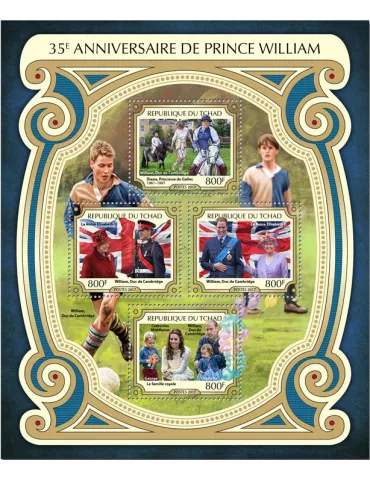 n° 1903/1906 - Timbre TCHAD Poste