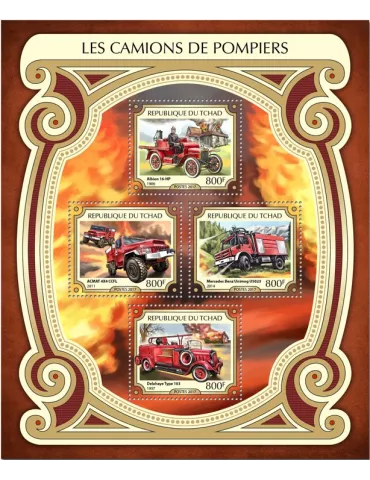 n° 1943/1946 - Timbre TCHAD Poste