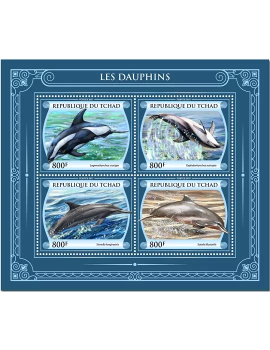 n° 2095/2098 - Timbre TCHAD Poste