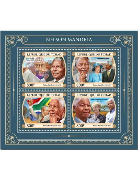 n° 2155/2158 - Timbre TCHAD Poste