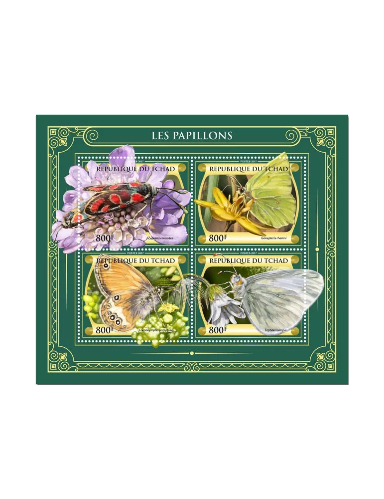 n° 2163/2166 - Timbre TCHAD Poste