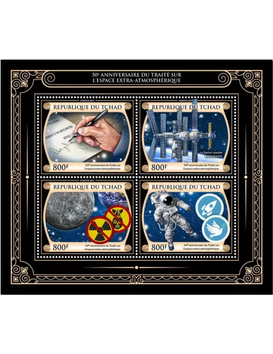 n° 2167/2170 - Timbre TCHAD Poste