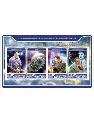 n° 5582/5585 - Timbre TOGO Poste