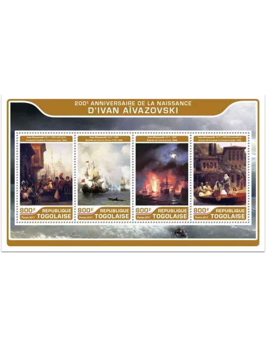 n° 5618/5621 - Timbre TOGO Poste