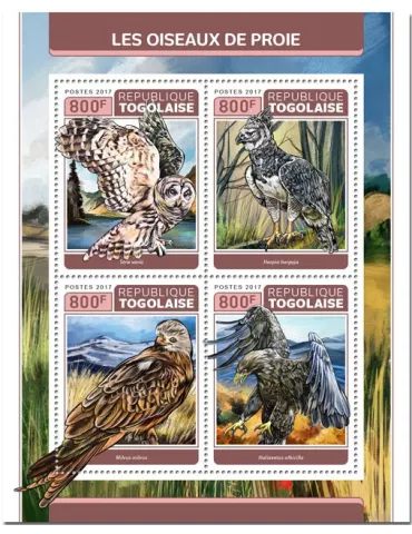 n° 5694/5697 - Timbre TOGO Poste