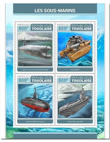 n° 5702/5705 - Timbre TOGO Poste