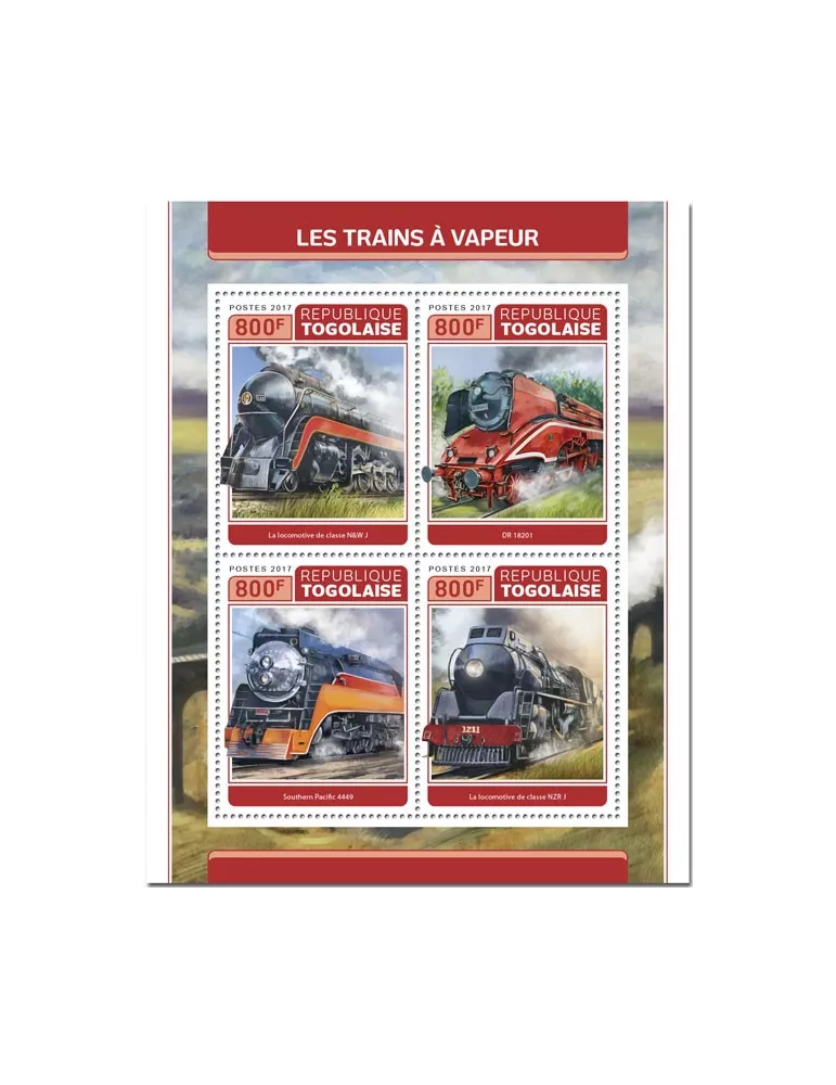 n° 5710/5713 - Timbre TOGO Poste