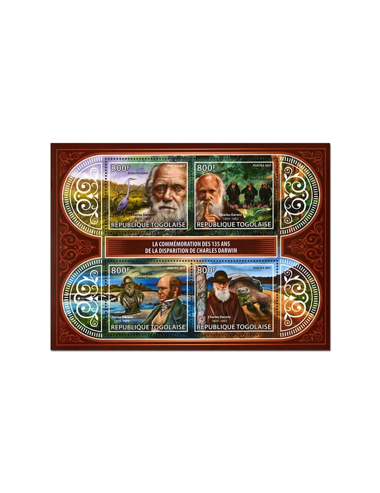 n° 5820/5823 - Timbre TOGO Poste