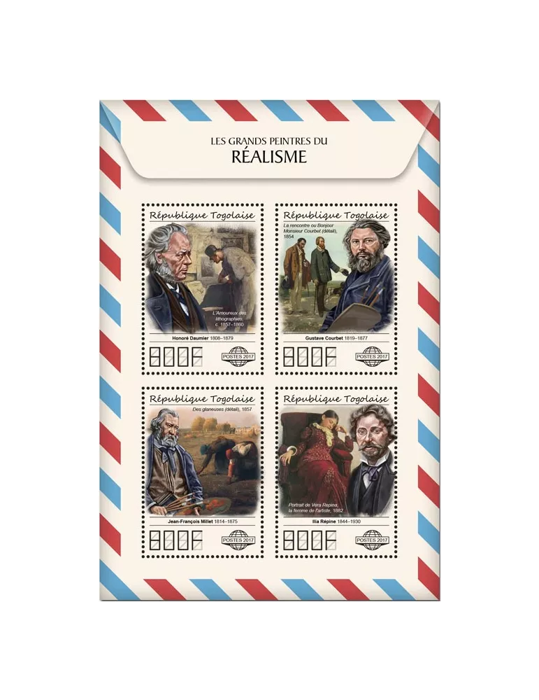 n° 5909/5912 - Timbre TOGO Poste