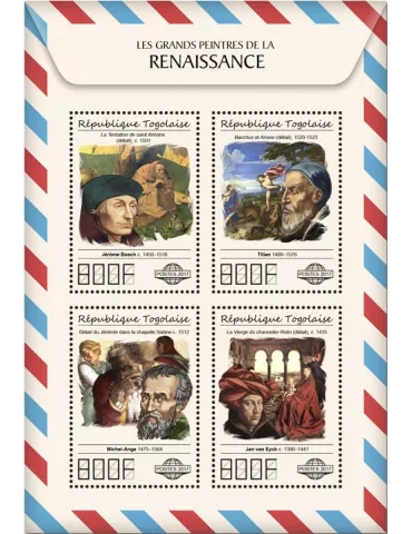 n° 5913/5916 - Timbre TOGO Poste