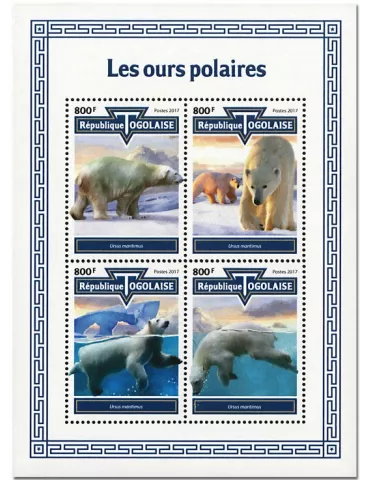 n° 6055/6058 - Timbre TOGO Poste