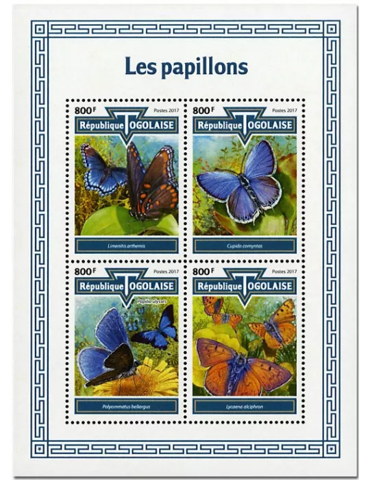 n° 6075/6078 - Timbre TOGO Poste