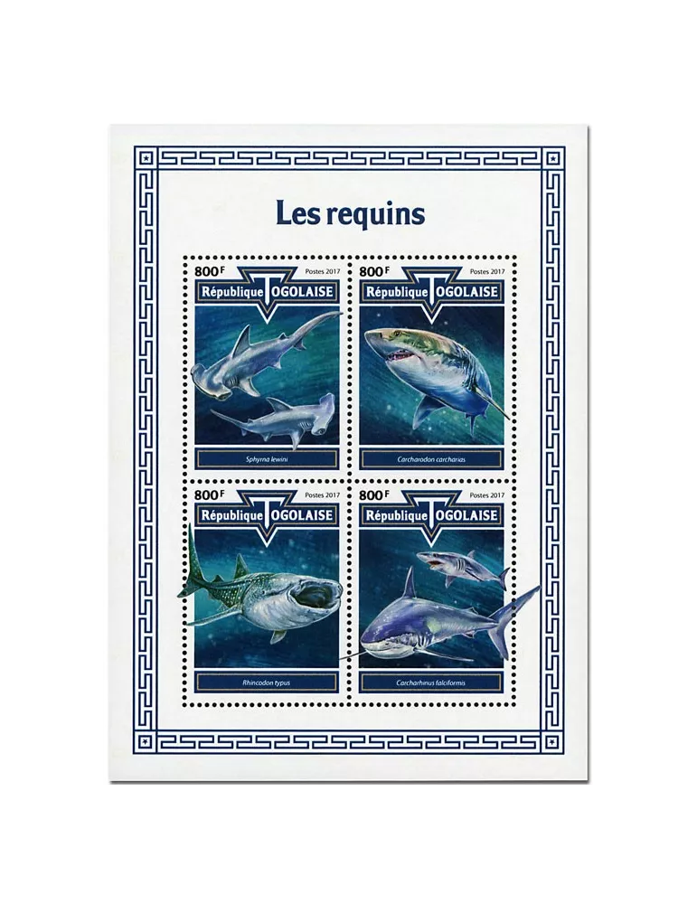 n° 6091/6094 - Timbre TOGO Poste