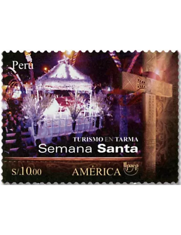 n° 2159/2160 - Timbre PÉROU Poste