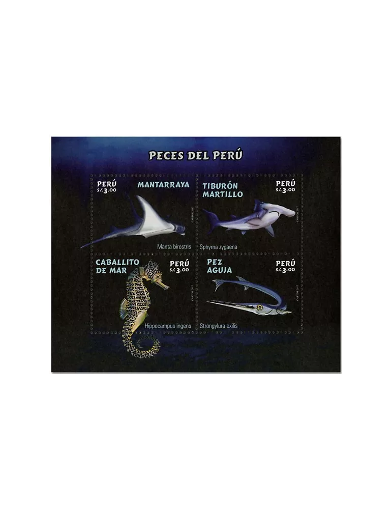 n° 90 - Timbre PÉROU Blocs et feuillets