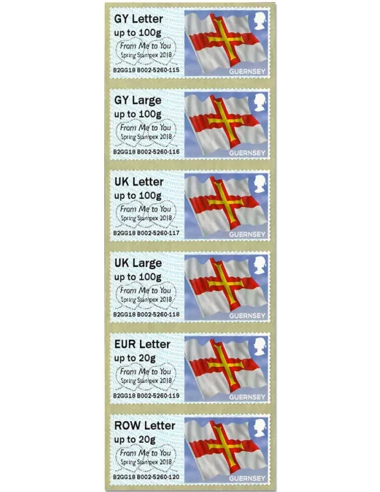 n° 33 - Timbre GUERNESEY Timbres de distributeurs