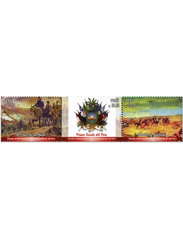 n° 2163/2165 - Timbre PÉROU Poste