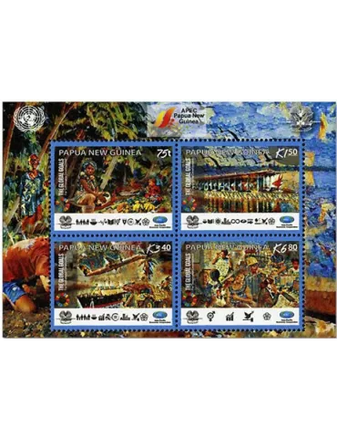 n° 227 - Timbre PAPOUASIE ET NOUVELLE-GUINEE Blocs et feuillets