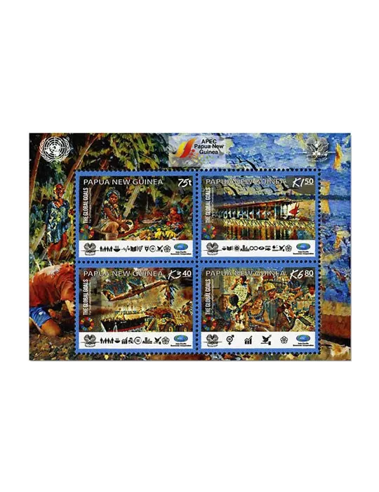 n° 227 - Timbre PAPOUASIE ET NOUVELLE-GUINEE Blocs et feuillets