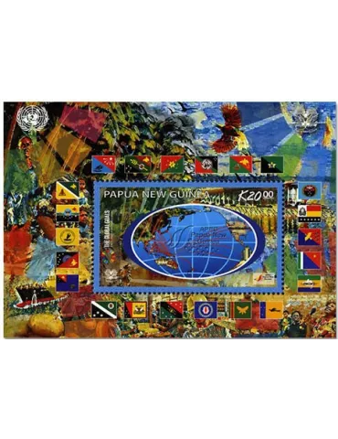 n° 228/229 - Timbre PAPOUASIE ET NOUVELLE-GUINEE Blocs et feuillets