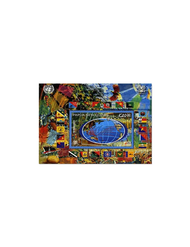 n° 228/229 - Timbre PAPOUASIE ET NOUVELLE-GUINEE Blocs et feuillets