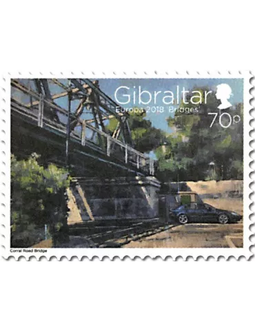 n° 1838/1839 et 1840/1841 - Timbre GIBRALTAR Poste