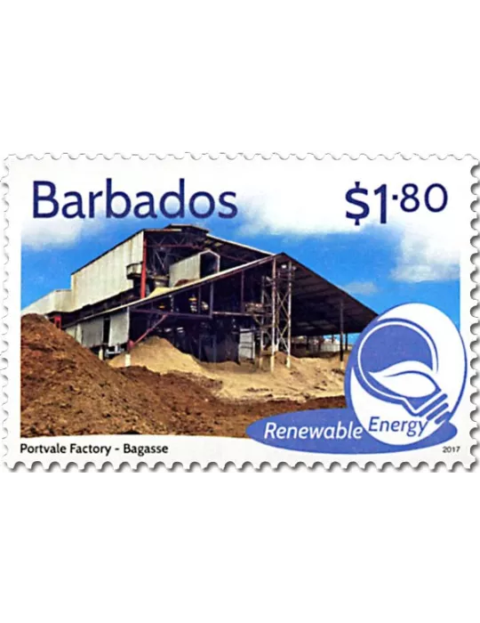 n° 1342/1345 - Timbre BARBADE Poste