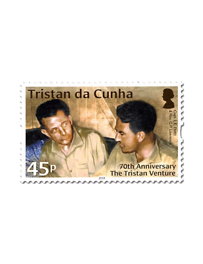 n° 1196/1199 - Timbre TRISTAN DA CUNHA Poste