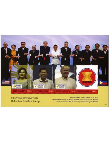 n° 5815/5818 - Timbre GAMBIE Poste