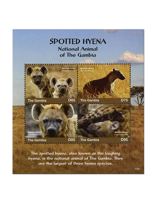 n° 5830/5833 - Timbre GAMBIE Poste