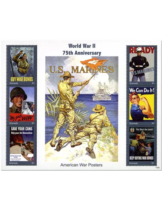 n° 6151/6156 - Timbre GRENADE Poste