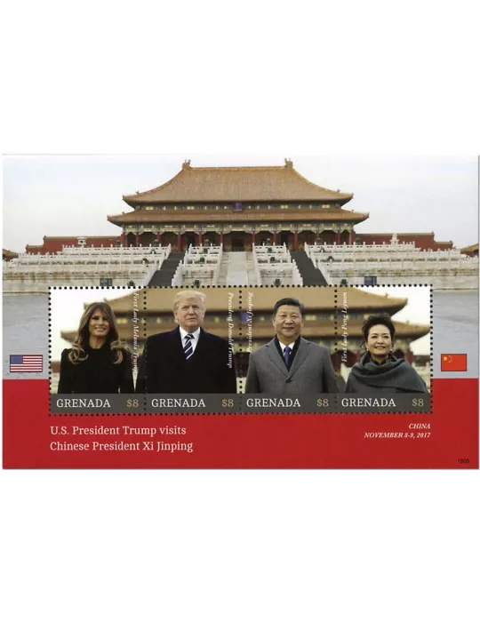 n° 6177/6180 - Timbre GRENADE Poste