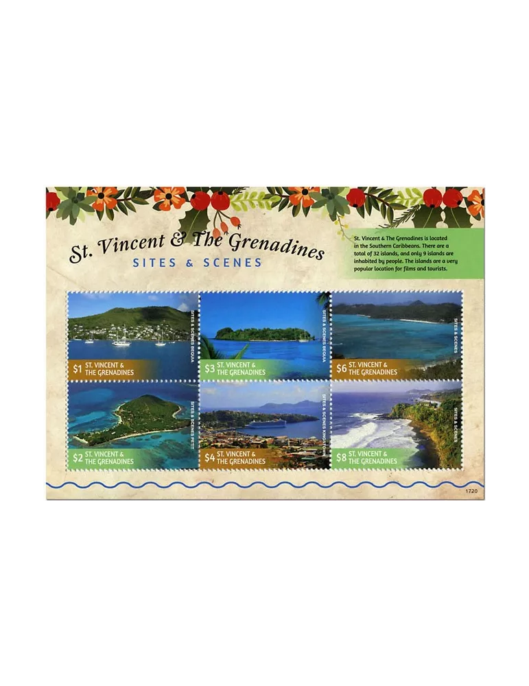 n° 6291/6296 - Timbre SAINT-VINCENT Poste