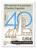 n° 816 - Timbre Andorre Poste