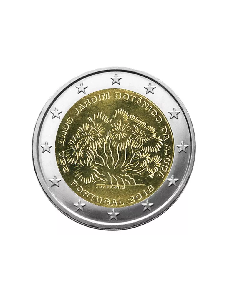 2 EURO COMMEMORATIVE 2018 : PORTUGAL (250 ans du jardin botanique Ajuda)