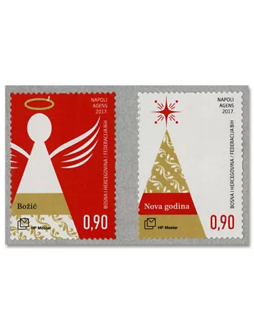 n° 434/435 - Timbre HERCEG-BOSNA Poste