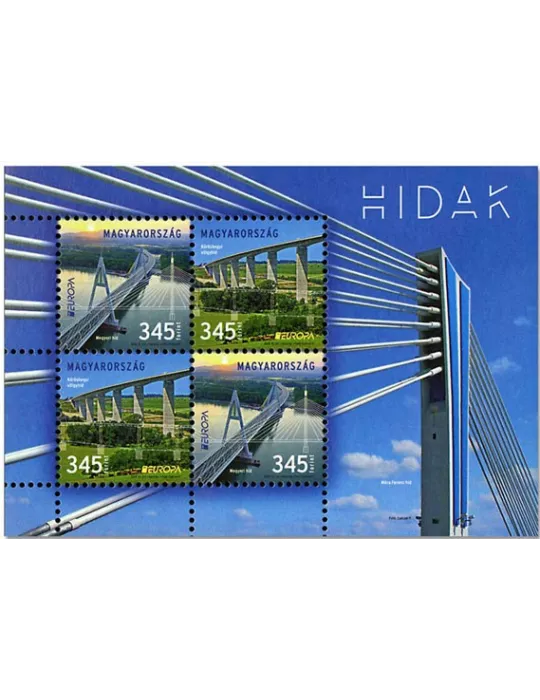 n° 406 - Timbre HONGRIE Blocs et feuillets (EUROPA)