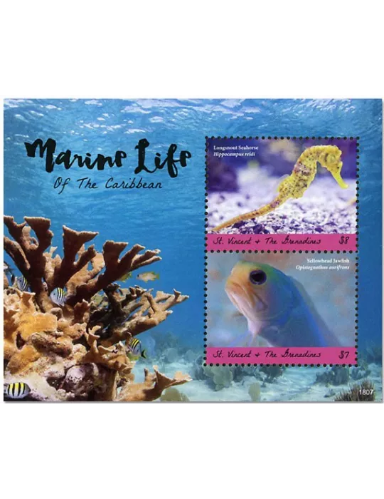 n° 800 - Timbre SAINT-VINCENT Blocs et feuillets