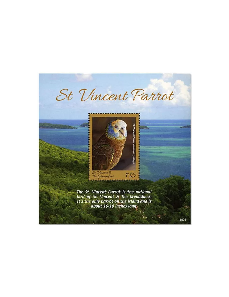 n° 801 - Timbre SAINT-VINCENT Blocs et feuillets